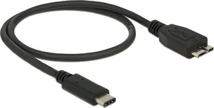 Delock USB Type-C(M)-USB Micro BM 3.1, 50cm hinta ja tiedot | Kaapelit ja adapterit | hobbyhall.fi