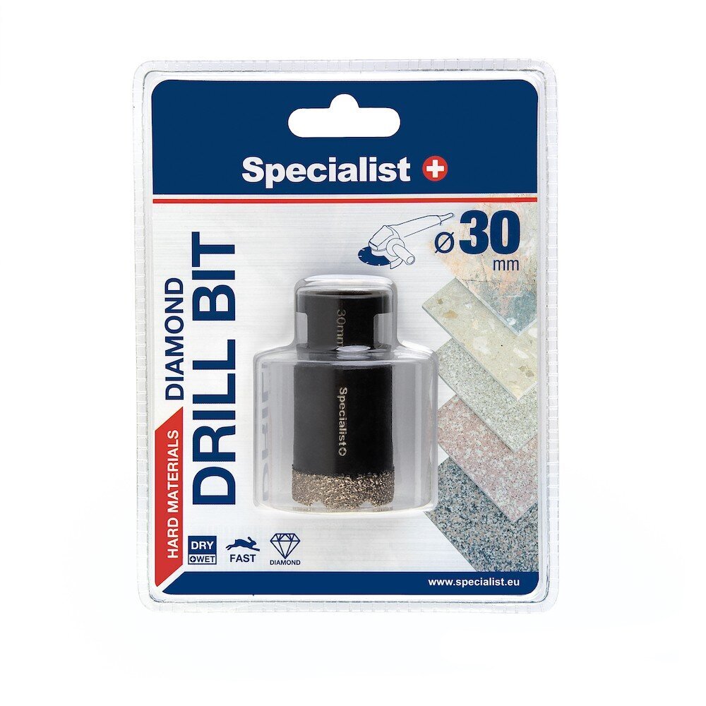 Timanttipora Specialist+ D30 M14 hinta ja tiedot | Käsityökalut | hobbyhall.fi