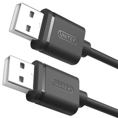 Unitek USB 2.0, 1,5 m (Y-C442GBK) hinta ja tiedot | Puhelinkaapelit | hobbyhall.fi
