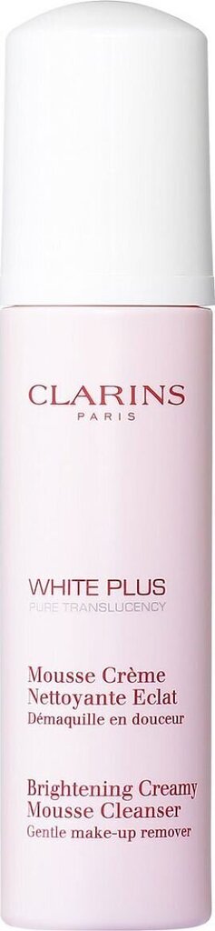 Clarins White Plus Clarins valkoisen värinen kasvovaahto 150 ml hinta ja tiedot | Kasvojen puhdistusaineet | hobbyhall.fi