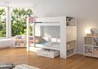 Sänky ADRK Furniture Garet 90x200cm, valkoinen hinta ja tiedot | Lastensängyt | hobbyhall.fi