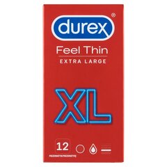 Durex Feel Thin XL kondomit hinta ja tiedot | Kondomit | hobbyhall.fi