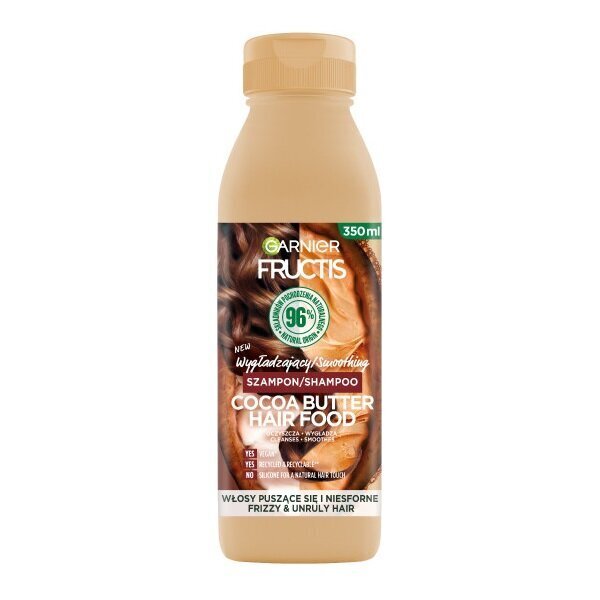 Shampoo Fructis Hair Food Cocoa, 350 ml. hinta ja tiedot | Shampoot | hobbyhall.fi