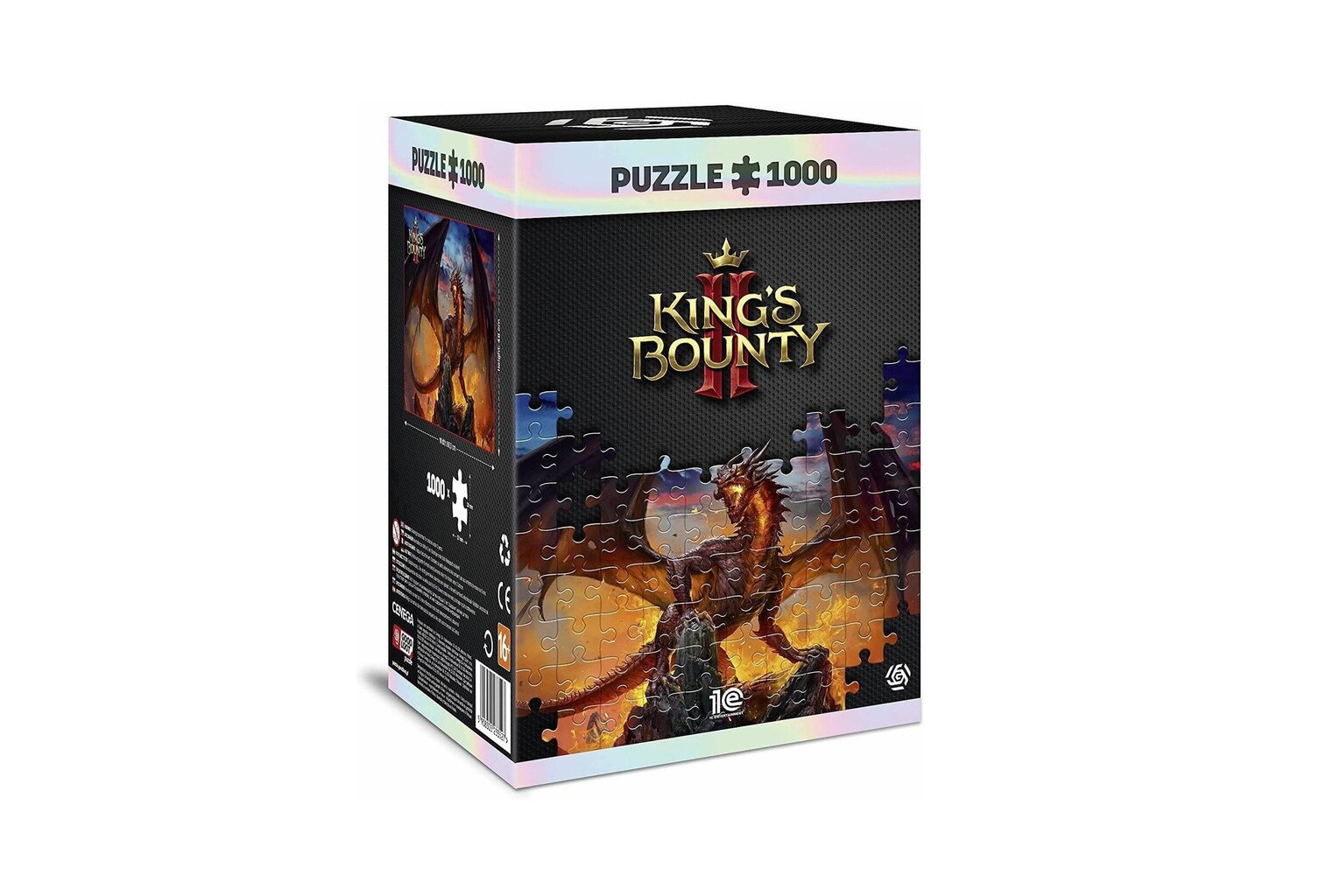 Kings Bounty II: Dragon palapeli, 1000 hinta ja tiedot | Palapelit | hobbyhall.fi