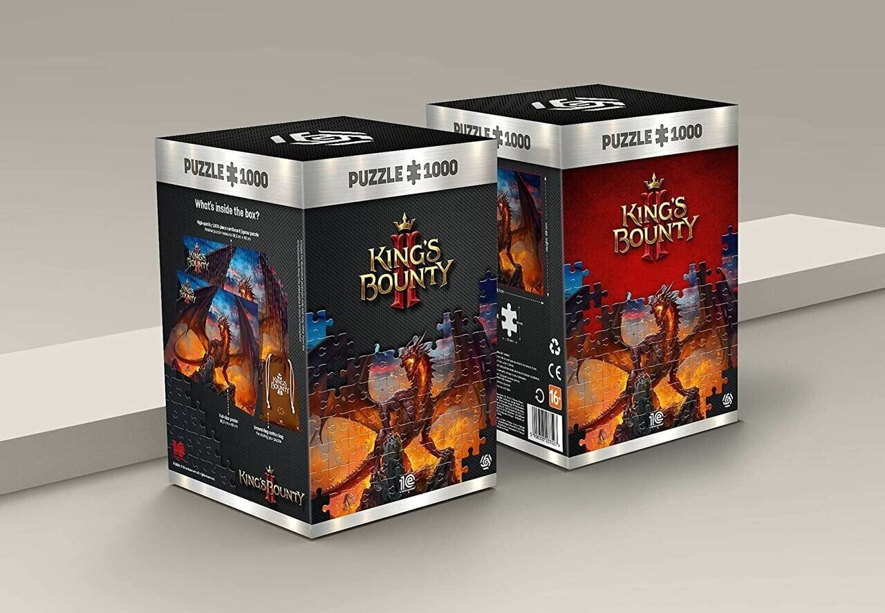 Kings Bounty II: Dragon palapeli, 1000 hinta ja tiedot | Palapelit | hobbyhall.fi