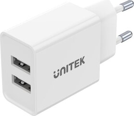 Unitek 2x USB 12W (P1113A-EU) hinta ja tiedot | Puhelimen laturit | hobbyhall.fi