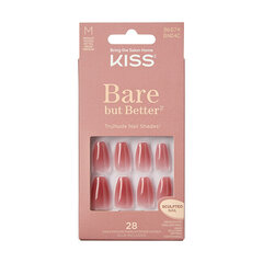 Bare-Better Nails Nude Nude geelikynnet 28 kpl hinta ja tiedot | Manikyyri- ja pedikyyritarvikkeet | hobbyhall.fi