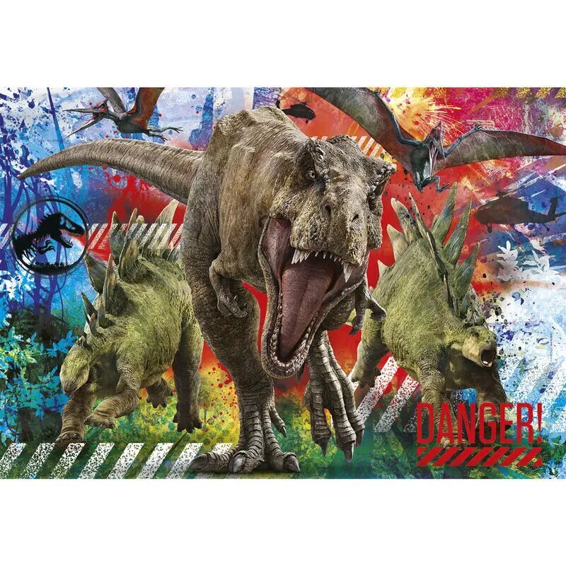 Clementoni palapeli, Jurassic World, 180 osainen 29106 hinta ja tiedot | Palapelit | hobbyhall.fi