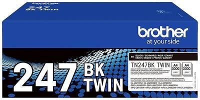 Brother TN247BK TWIN - 2-pack - High Yield - black - original - toner cartridge hinta ja tiedot | Laserkasetit | hobbyhall.fi