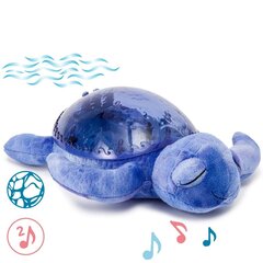 Yövalo valoprojektiolla ja melodioilla Turtle violetti Tranquil Turtle Aqua Ocean, Cloud B 008434 hinta ja tiedot | Vauvan lelut | hobbyhall.fi