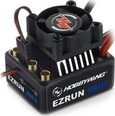 Hobbywing-sarjan säädin + moottori Max10 & Ezrun 3652 SL 3300Kv, mustan värinen hinta ja tiedot | Älylaitteiden lisätarvikkeet | hobbyhall.fi