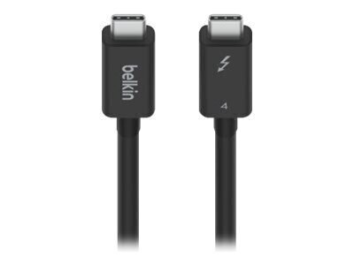 Belkin Thunderbolt 4 -kaapeli (inz002bt2mbk), 2m hinta ja tiedot | Puhelinkaapelit | hobbyhall.fi