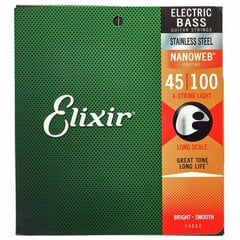 Sähkökitaran kielet Elixir 12027 Nanoweb 9-46 hinta ja tiedot | Elixir Ääni- ja videolaitteet | hobbyhall.fi