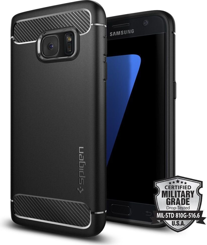 Spigen Rugged Armor Galaxy s7 hinta ja tiedot | Puhelimen kuoret ja kotelot | hobbyhall.fi