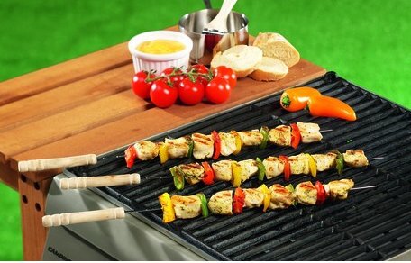 Shashlik-vartaat, 38 cm, 4 kpl hinta ja tiedot | Grillitarvikkeet ja -välineet | hobbyhall.fi