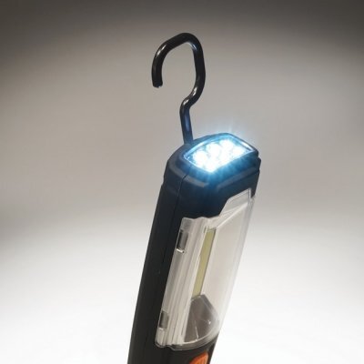 Ladattava LED-lamppu/auton korjauslamppu COB LEDillä 3W + 6 taka-LEDiä TS-1108 hinta ja tiedot | Taskulamput ja valonheittimet | hobbyhall.fi