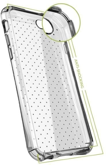 GreenGo-suojakotelo Samsung Galaxy Core Prime (G530 / G531), läpinäkyvä / vaaleanpunainen hinta ja tiedot | Puhelimen kuoret ja kotelot | hobbyhall.fi