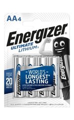 BATTERY ENERGIZER Lithium AAA B4 1.5V hinta ja tiedot | Paristot | hobbyhall.fi