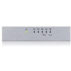 Zyxel GS-105B v3 Unmanaged L2+ Gigabit Ethernet (10/100/1000) Hopea hinta ja tiedot | Reitittimet ja modeemit | hobbyhall.fi