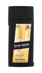 Suihkugeeli Bruno Banani Man's Best 250 ml hinta ja tiedot | Miesten ihonhoito | hobbyhall.fi