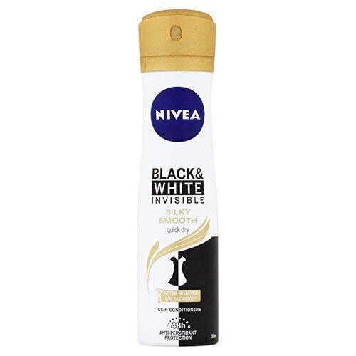 Nivea antiperspirantti spray yksivärinen (näkymätön silkkisen sileä) 150 ml hinta ja tiedot | Deodorantit | hobbyhall.fi