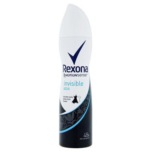 Rexona Motionsense Invisible Aqua antiperspirantti 150 ml hinta ja tiedot | Deodorantit | hobbyhall.fi