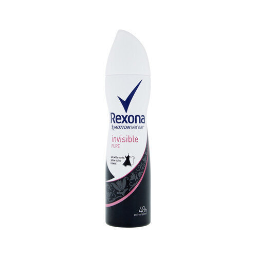 Rexona Motionsense Invisible Pure suihkutettava deodorantti 150 ml hinta ja tiedot | Deodorantit | hobbyhall.fi