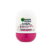 Garnier Mineral Antiperspirant Roll-on Invisible pitkäkestoiseen raikkauteen 50 ml hinta ja tiedot | Deodorantit | hobbyhall.fi