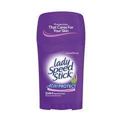 Lady Speed Stick Solid antiperspirantti aloe veralla Sensitiv e (Aloe 24H Protection) 45 g hinta ja tiedot | Deodorantit | hobbyhall.fi