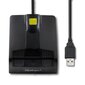 Qoltec Smart ID-kortinlukija, USB Type C hinta ja tiedot | Älylaitteiden lisätarvikkeet | hobbyhall.fi