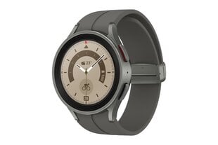 Samsung Galaxy Watch 5 Pro (LTE,45mm), Titanium SM-R925FZTAEUE hinta ja tiedot | Samsung Puhelimet, älylaitteet ja kamerat | hobbyhall.fi