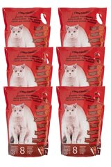 Kitty Clean kissanhiekka piitimantit, 6 L x 6 hinta ja tiedot | Kissanhiekka | hobbyhall.fi