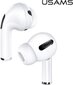 Usams TWS Earbuds White hinta ja tiedot | Kuulokkeet | hobbyhall.fi