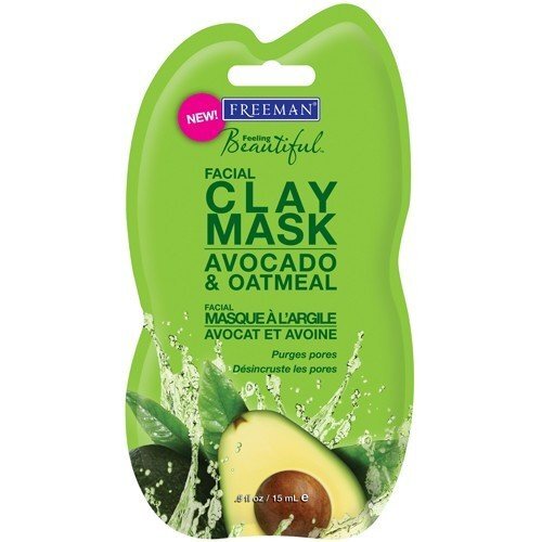 Freeman Facial Clay Mask Avocado&Oatmeal hinta ja tiedot | Kasvonaamiot ja silmänalusaamiot | hobbyhall.fi