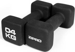 Zipro - Käsipainot, 2x4 kg, mustan väriset hinta ja tiedot | Zipro Kuntolaitteet | hobbyhall.fi