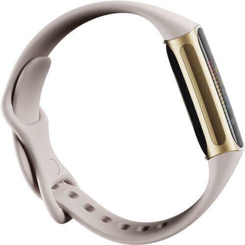 Fitbit Charge 5 Lunar White/Soft Gold FB421GLWT hinta ja tiedot | Aktiivisuusrannekkeet | hobbyhall.fi