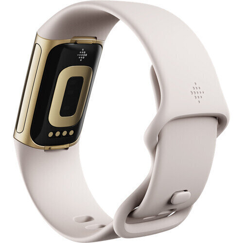 Fitbit Charge 5 Lunar White/Soft Gold FB421GLWT hinta ja tiedot | Aktiivisuusrannekkeet | hobbyhall.fi