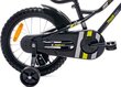 Lasten polkupyörä Sun Baby Tiger Bike 16, musta/keltainen hinta ja tiedot | Polkupyörät | hobbyhall.fi
