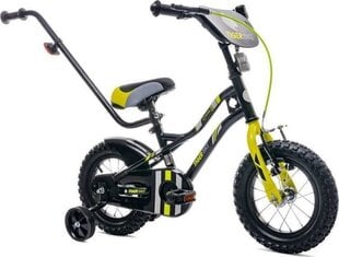 Lasten polkupyörä Sun Baby Tiger Bike 16, musta/keltainen hinta ja tiedot | Sun baby Urheilu ja vapaa-aika | hobbyhall.fi