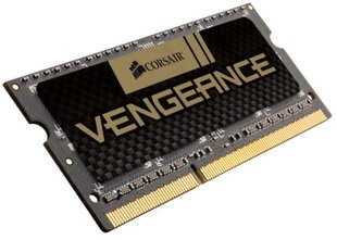 Corsair Vengeance, 8GB (2x4GB), DDR3,1600MHz, SODIMM, CL9, 1.5V hinta ja tiedot | Muisti (RAM) | hobbyhall.fi