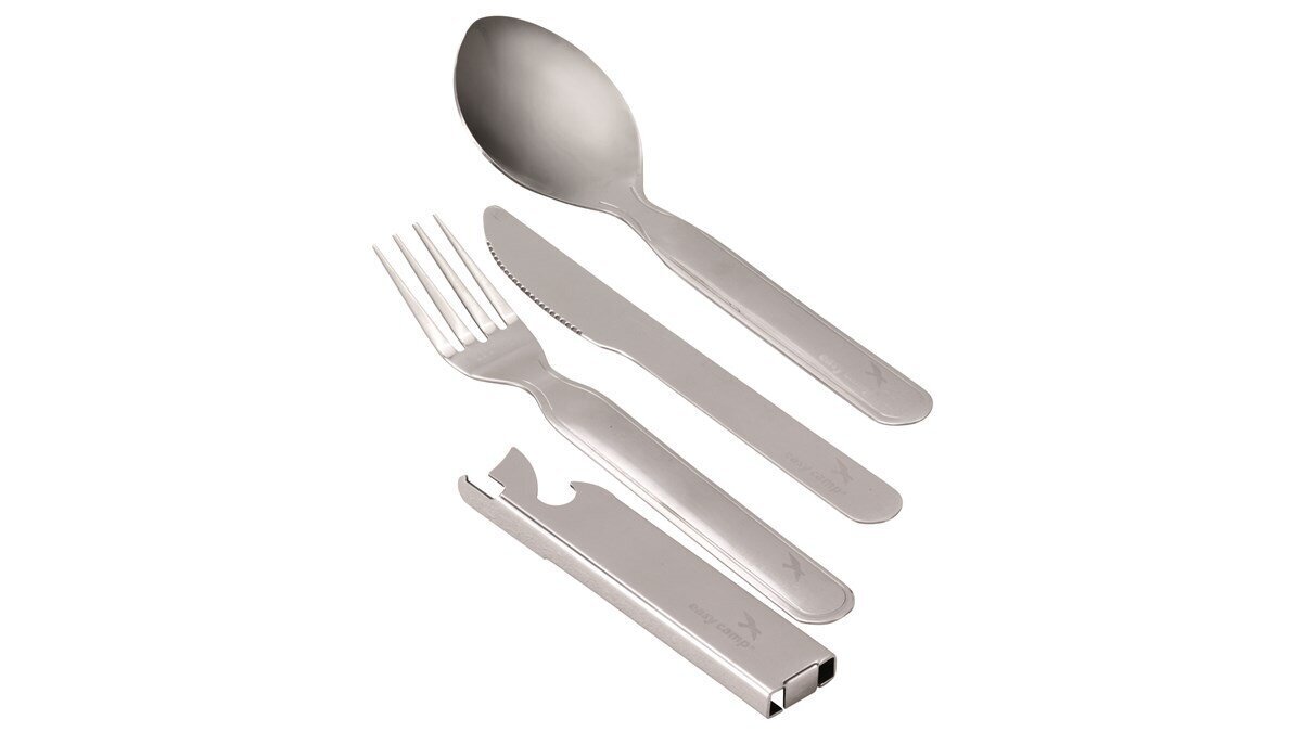 Ruokailuvälinesetti Easy Camp Travel Cutlery Deluxe hinta ja tiedot | Retkiastiat | hobbyhall.fi