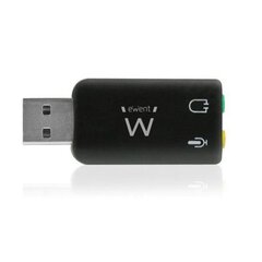 USB-äänisovitin Ewent Ew3751 USB 2.0 hinta ja tiedot | Ewent Tietokoneet ja pelaaminen | hobbyhall.fi