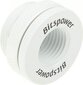 BitsPower 1/4", valkoinen, BP-DWWP-C04 hinta ja tiedot | Vesijäähdytystarvikkeet | hobbyhall.fi