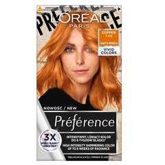 Kestoväri L'Oréal Paris Preference Vivid Colors, 7.432 Kupari hinta ja tiedot | Hiusvärit | hobbyhall.fi