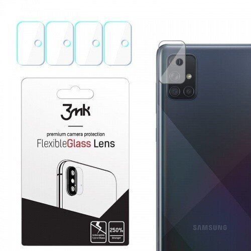 LCD-suojakalvo kameralle 3MK Flexible Glass Lens Samsung S906 S22 Plus 5G hinta ja tiedot | Näytönsuojakalvot ja -lasit | hobbyhall.fi