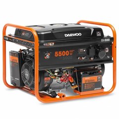 Bensiinigeneraattori Daewoo GDA 6500E hinta ja tiedot | Aggregaatit | hobbyhall.fi