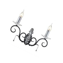 Seinävalaisin Elstead Lighting Amarilli AML2-BLK-SILVER hinta ja tiedot | Seinävalaisimet | hobbyhall.fi