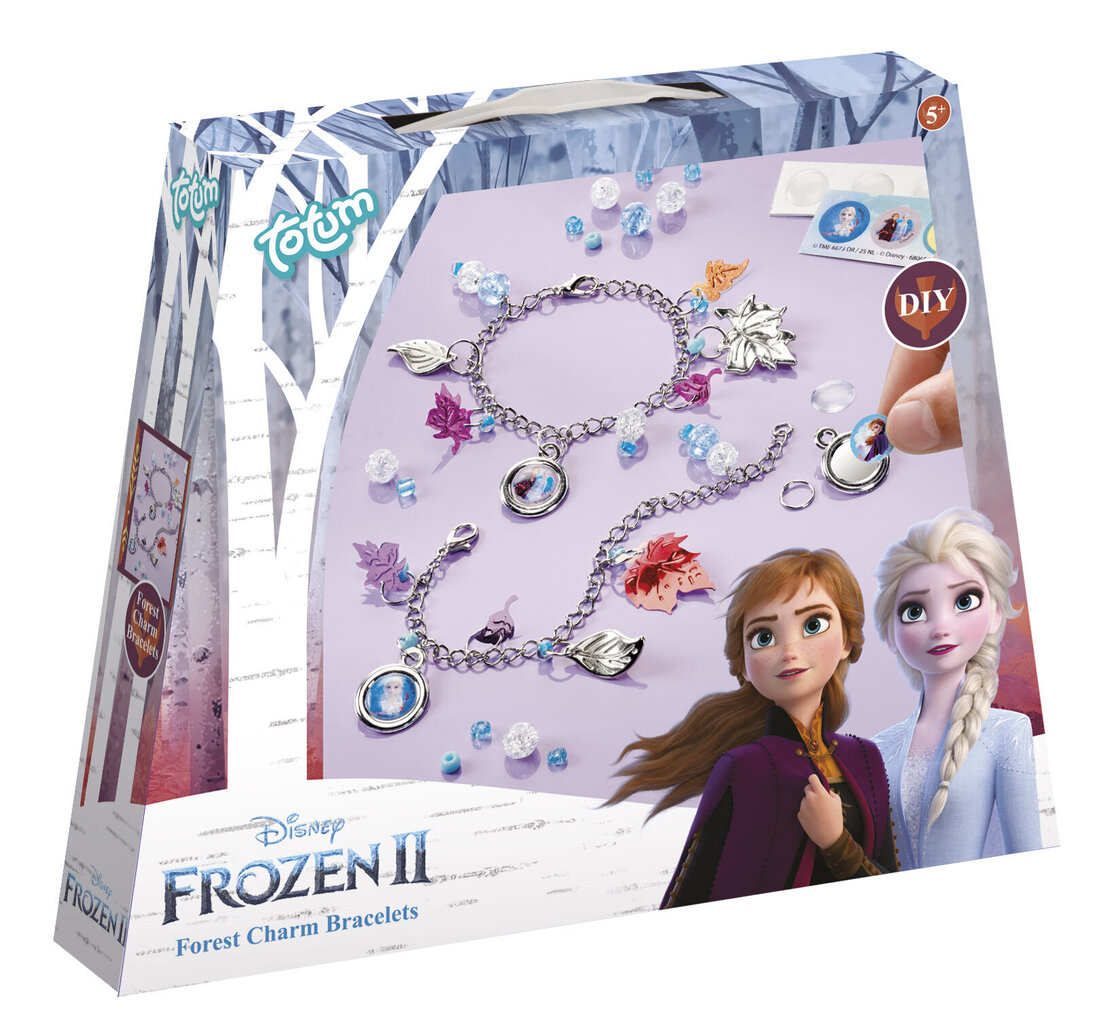 Rannekorun valmistussarja Totum Frozen 2, 680654 hinta ja tiedot | Kehittävät lelut | hobbyhall.fi