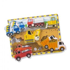 Palapeli Rakennustyömaa Melissa & Doug hinta ja tiedot | Melissa & Doug Lapset | hobbyhall.fi