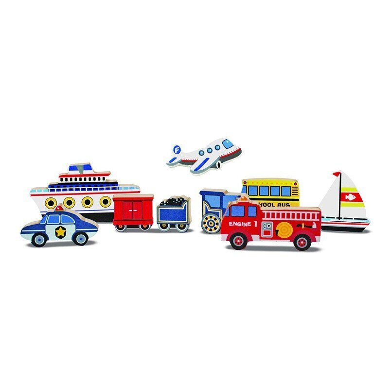 Pulma-ajoneuvot Melissa & Doug hinta ja tiedot | Vauvan lelut | hobbyhall.fi